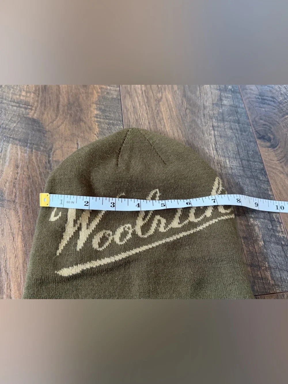 Woolrich Beanie Youth Boys OSFM Winter Hat, Green, Reversible